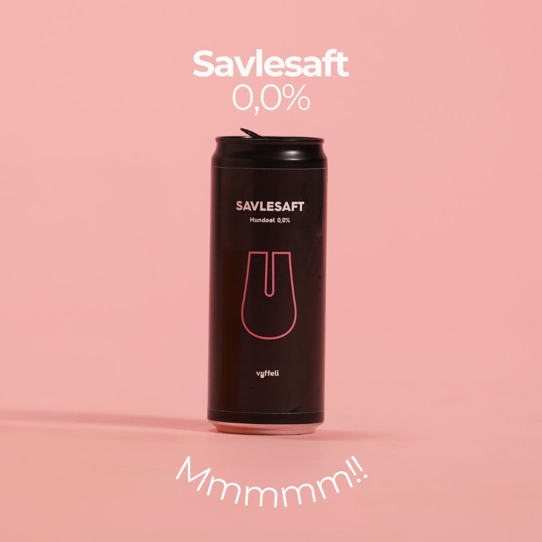 Savlesaft – alkoholfri hundeøl 0,0%