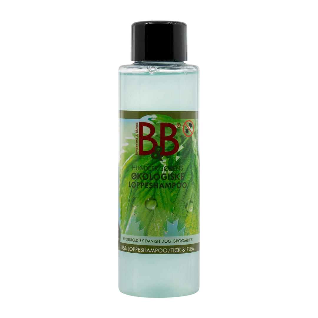 B&B økologisk loppeshampoo til hund
