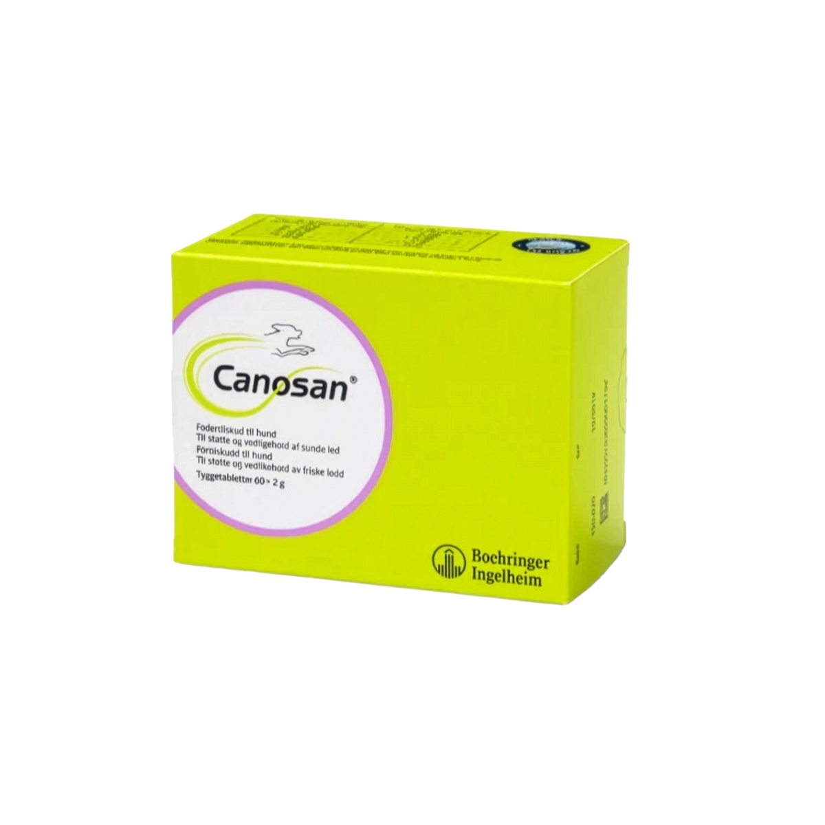 Canosan tyggetabletter | Ledtilskud til hund 60 stk